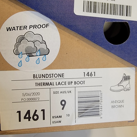 Blundstone 1461 Thermal Lace-Up Shearling-Lined Boots - Waterproof, Insulated - Picture 16 of 16